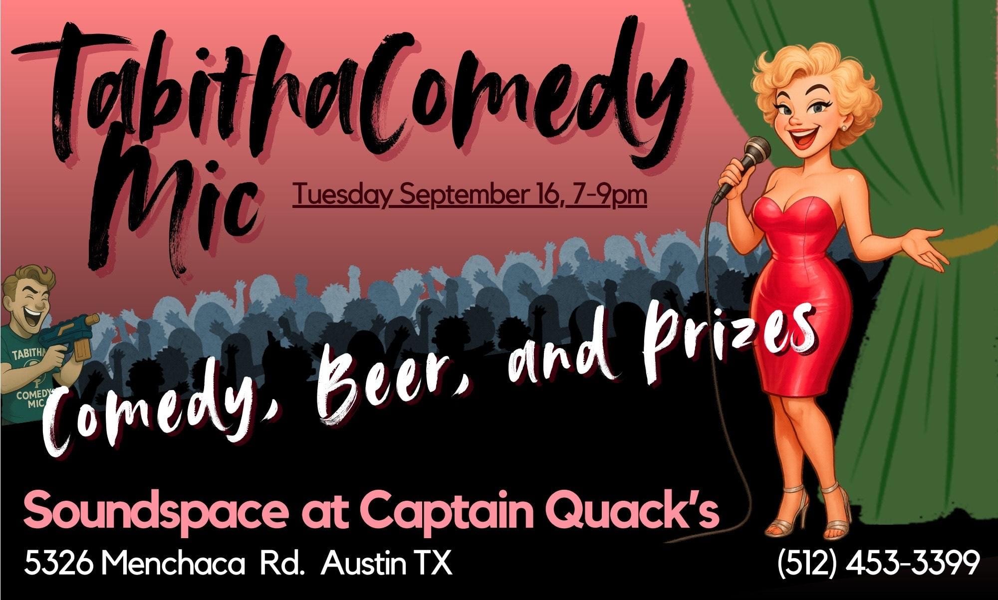 Tabitha Comedy Mic