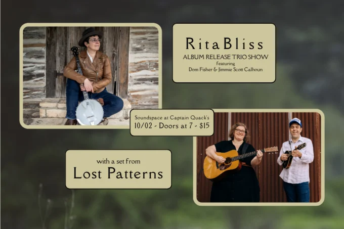 Event poster for Rita Bliss & Friends