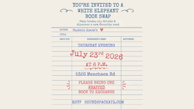 White Elephant Book Swap
